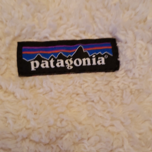 Patagonia 1/4 zip cream pullover sz Lg - Picture 2 of 4